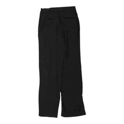 Black Solid Dress Pants