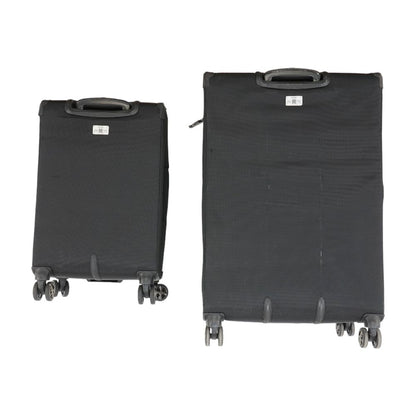 Black Softside Suitcase Set