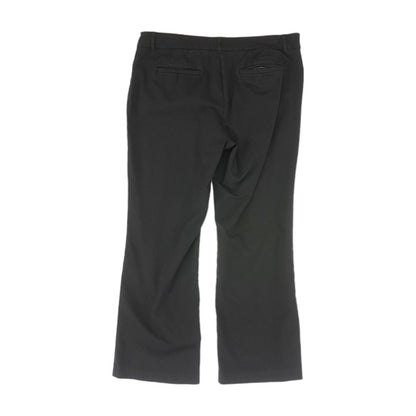 Black Solid Dress Pants