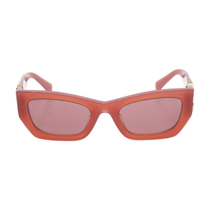 Burgundy MU 09 Square Sunglasses