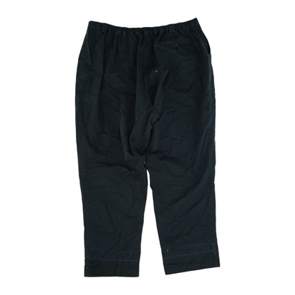 Navy Solid Chino Pants