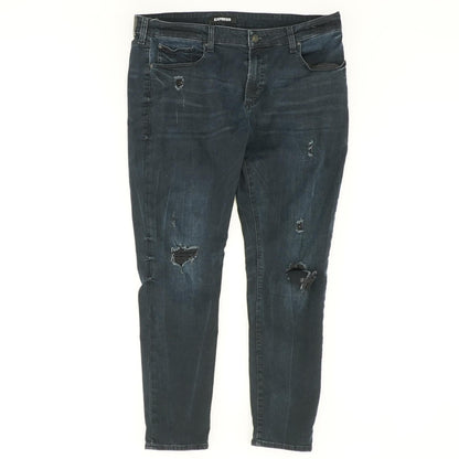 Navy Solid Slim Jeans