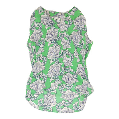 Green Floral Tank