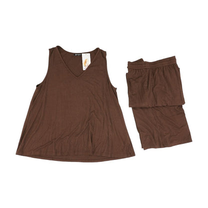 Brown Solid Tank