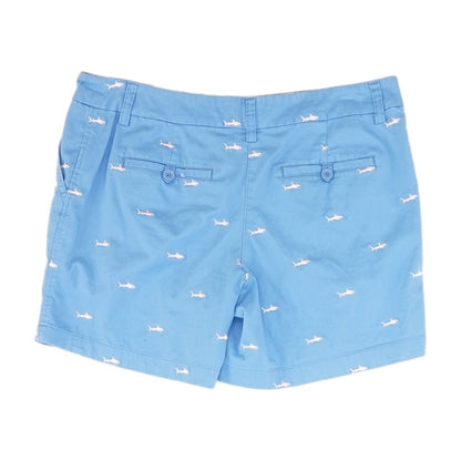 Blue Animal Chino Shorts