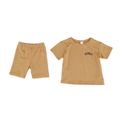 Brown Short Set