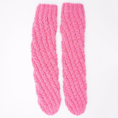 Pink Knit Socks