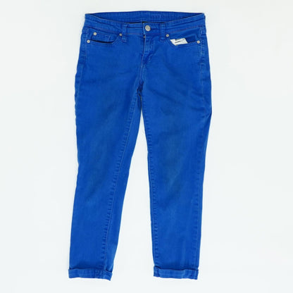 Blue Solid Jeans