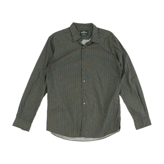 Black Misc Long Sleeve Button Down