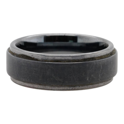 Matte Gray Tungsten Band