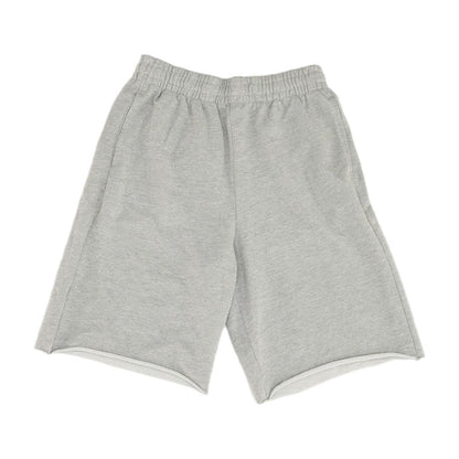 Gray Solid Active Shorts