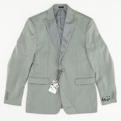 Gray Solid Sport Coat