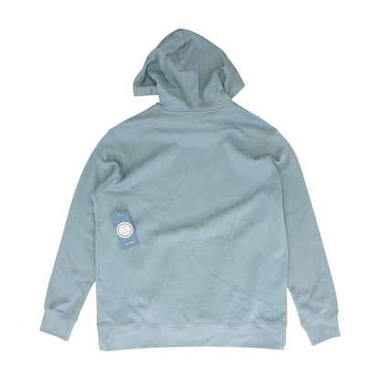 Blue Graphic Hoodie Pullover