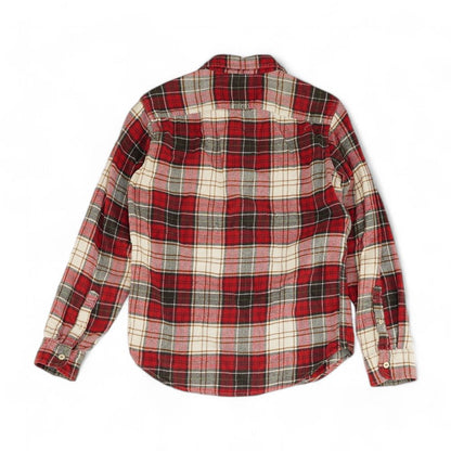 Red Plaid Flannel Button Down