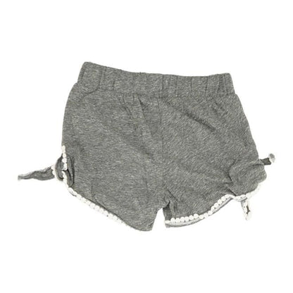 Gray Solid Active Shorts