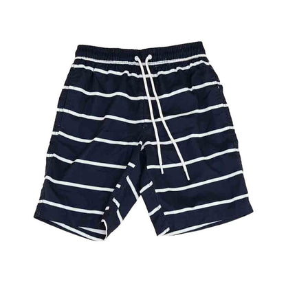 Navy Striped Swim Bottom