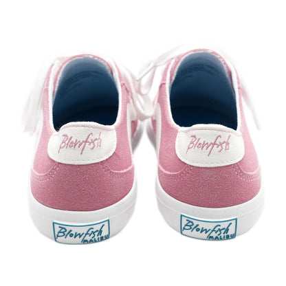 Pink Low Top Athletic Shoes