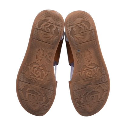 Brown Wedged Sandals