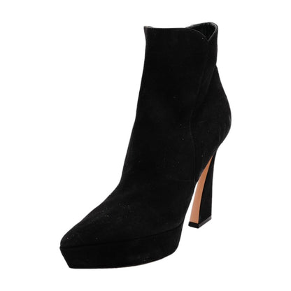 Vegas Suede Ankle Boots in Black