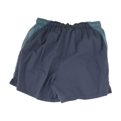 Blue Color Block Swim Shorts