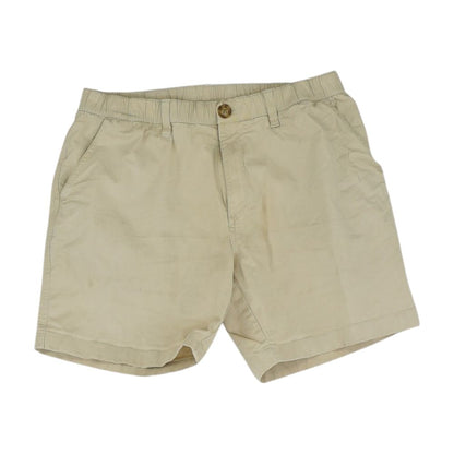 Khaki Solid Chino Shorts