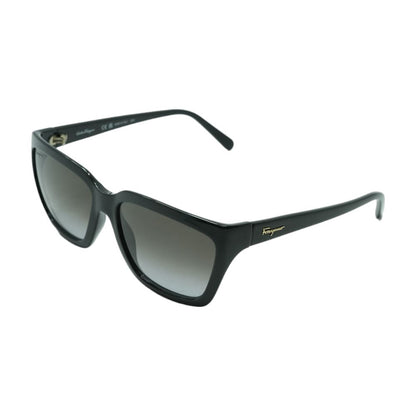 Black SF1018S Square Sunglasses