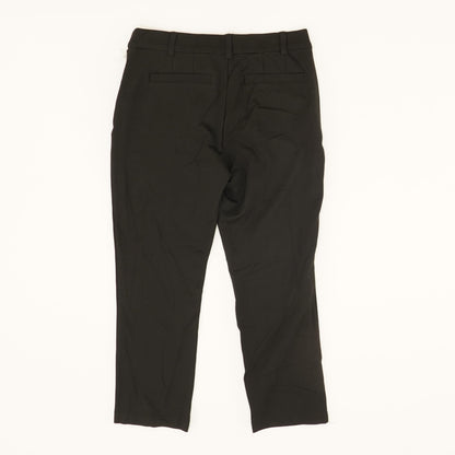 Black Solid Dress Pants