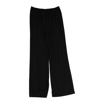 Black Solid Dress Pants