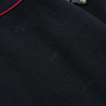 Vintage Black Embroidery Detail Lightweight Jacket