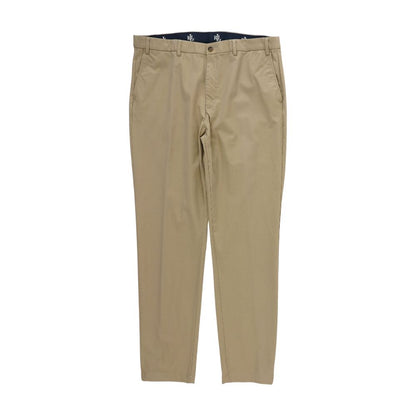 Khaki Solid Chino Pants