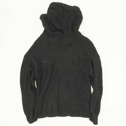 Black Solid Hoodie