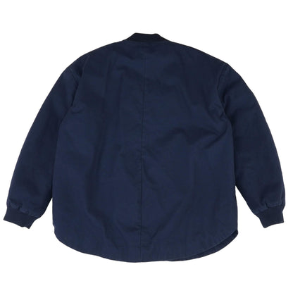 Navy Solid Lightweight Coat