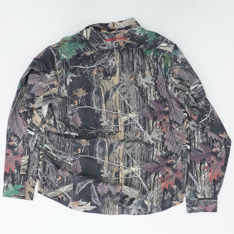 Pull&Bear two-piece denim jacket in green camo