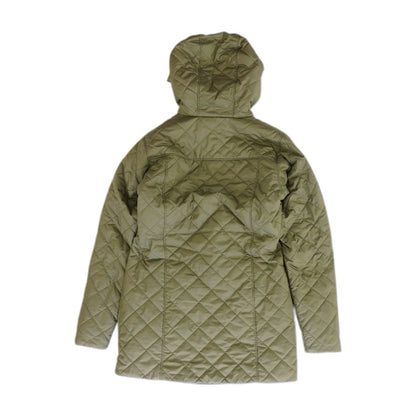 Olive Solid Puffer Coat