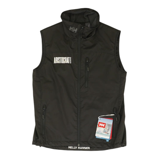 Black Solid Active Vest