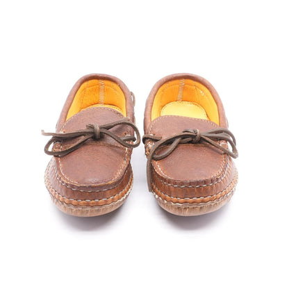 Lodge Moccasin Brown Loafer Flats