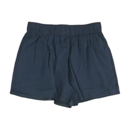 Blue Solid Shorts