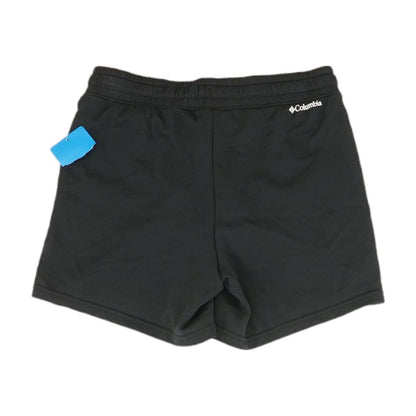 Black Solid Active Shorts