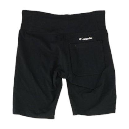 Black Solid Active Shorts