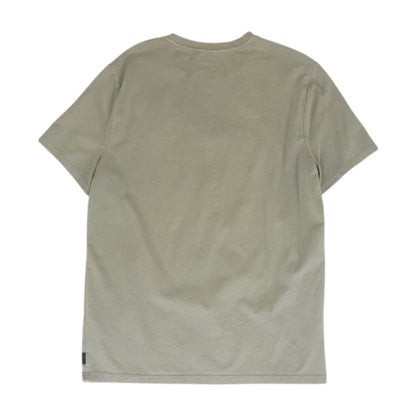 Gray Solid Crewneck T-Shirt