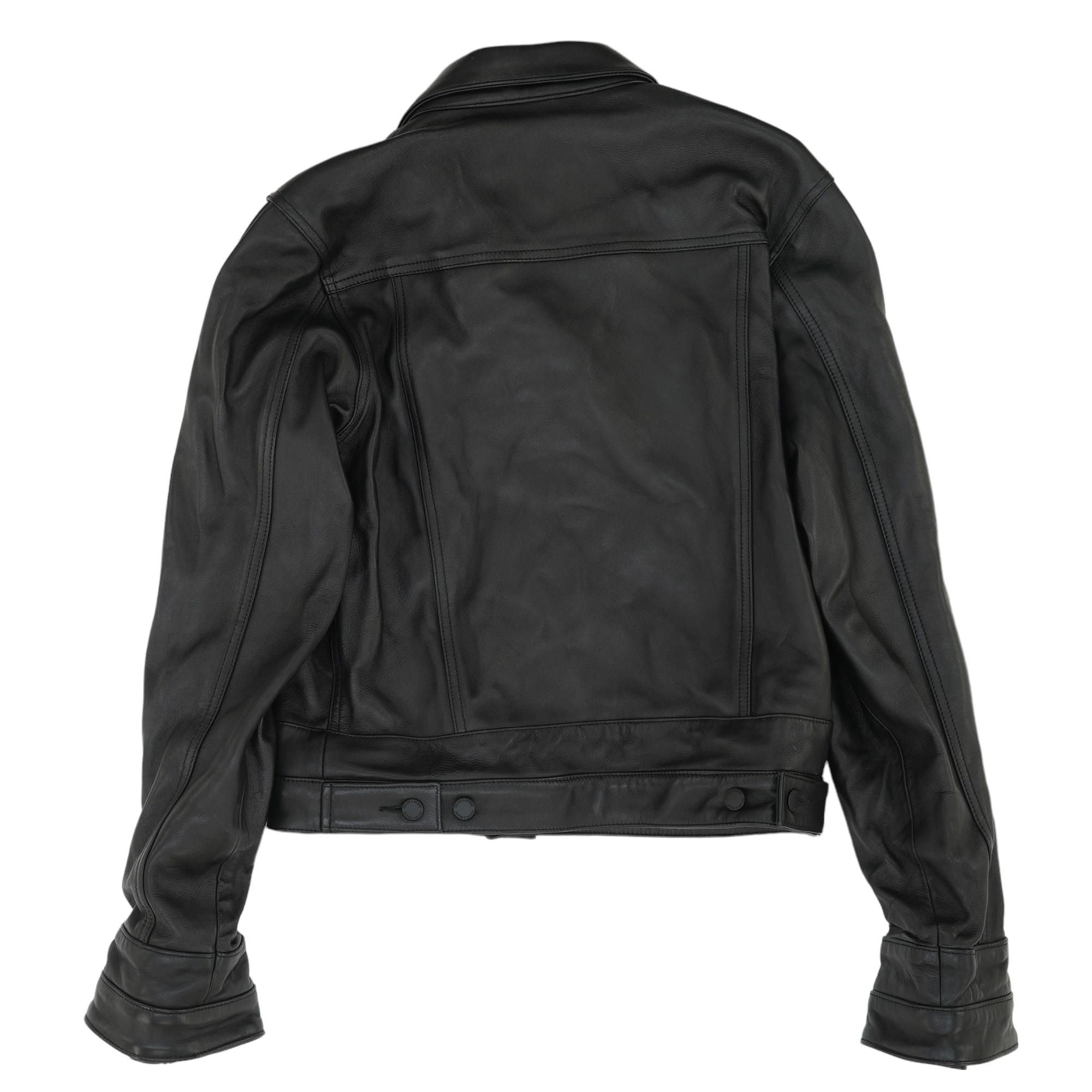 Leather on sale rodeo jacket