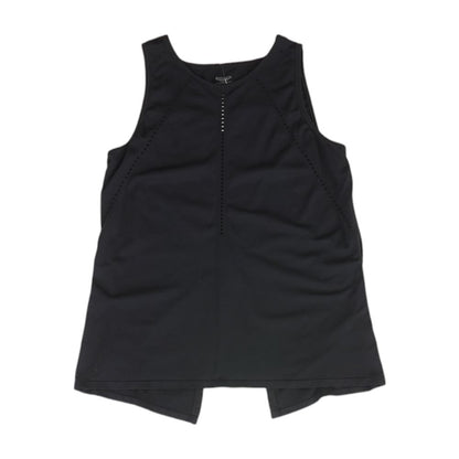 Black Solid Active Tank