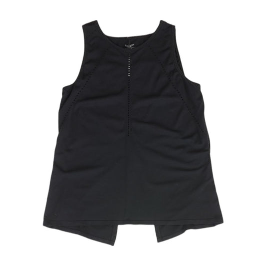 Black Solid Active Tank