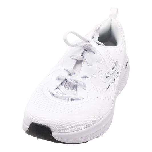 Go Run White Low Top Athletic Shoes