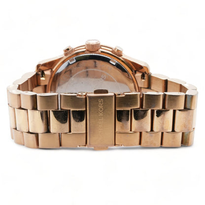 Runway Rose Gold Tone Stainless Steel Watch