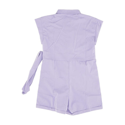 Lavender Solid Romper