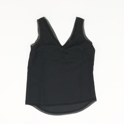 Black Solid Tank