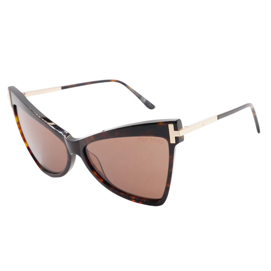 Brown FT0767 Tallulah Cat Eye Sunglasses