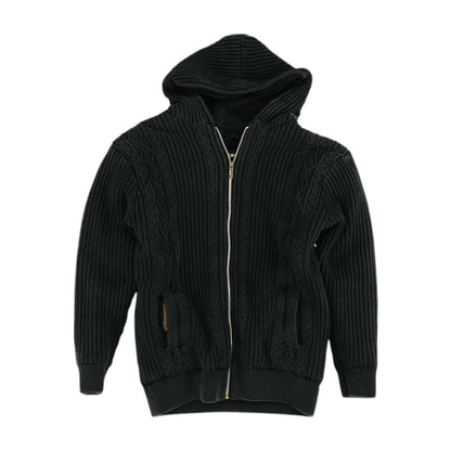 Black Solid Lightweight Jacket