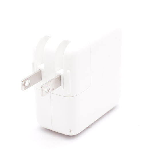 White 35W Dual USB-C Port Power Adapter